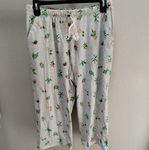 Botanical Pajama Capris